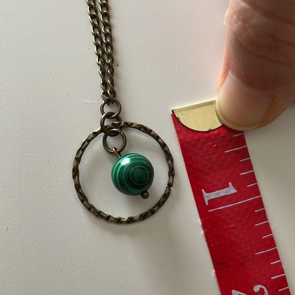 2 for $32 / Hanging gemstone necklace - Picture 5 of 6